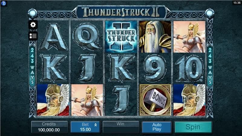 microgaming Thunderstruck 2