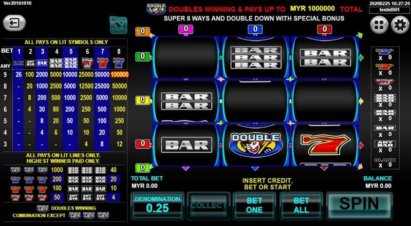 super 8 ways ultimate slot game